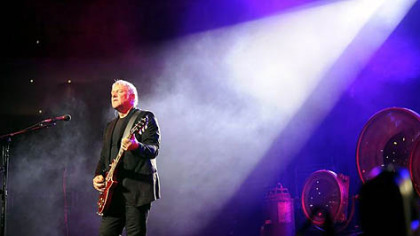 Rush's unsung guitar hero Alex Lifeson performs at Consol Energy Center Tuesday night.