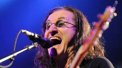 Lead singer Geddy Lee soars with Rush at Consol Energy Center Tuesday night.
