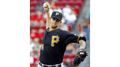A.J. Burnett pitched well, but still lost his seventh game.