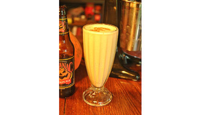 Pumpkin Beer milkshake