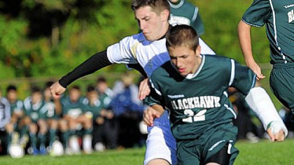 Senior midfielder Levi Cuddy is a returning starter for the Blackhawk Cougars.