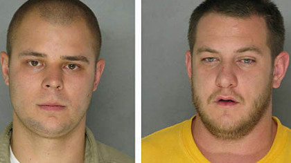 Thomas Kurzawski, left, and Trey Schafer