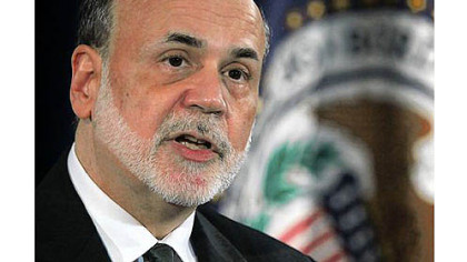 Federal Reserve Chairman Ben Bernanke speaks during a news conference Thursday in Washington.