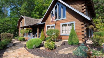 This log home in Center is on the market for $339,000.