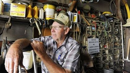 Harold Foertsch, a Butler County family farmer, expects this year's harvest to turn a profit in spite of the drought affecting much of the country.
