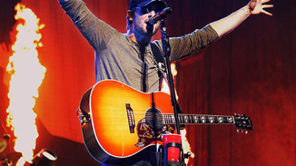 Eric Church is that rare type of guy who's paying tribute to Merle Haggard one minute and shooting off pyro the next.