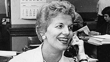Barbara Cloud in 1961