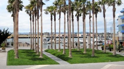 Jack London Square, named for the author of "The Sea Wolf" and "The Call of the Wild," is like a miniature Fisherman's Wharf.