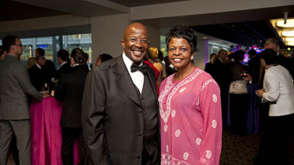 Bishop David Brock and Jackie Dixon.