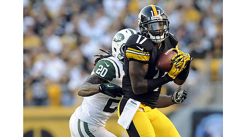 On the Steelers: Few signs of rust for Wallace