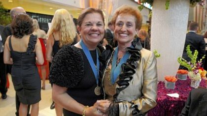 Deb Wheeler and Athena Sarris.