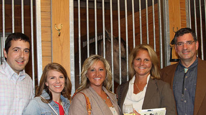 Gina and Mali Torriero, Jessica Klimchak, Jane Klimchak and Dr. Stephen Emery.