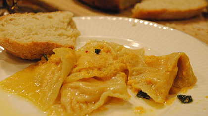 Pumpkin Ravioli