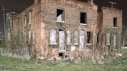 "Factory, Detroit, 2009," by Will Steacy.