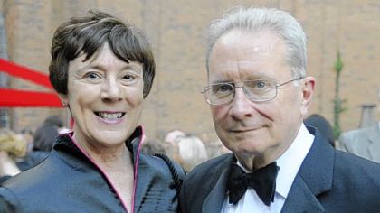 Susanne and PSO president Jim Wilkinson.