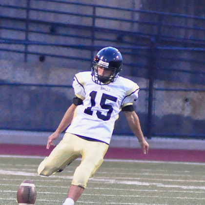 Here's how to share photos of your favorite team, your band and the fans at our new high school gallery:

In this contribution, Brashear's Aaron Lagnese kicked field goals of 30, 35 and 37 yards in the Bulls' 30-7 win against Westinghouse in their Sept. 13 City League game.