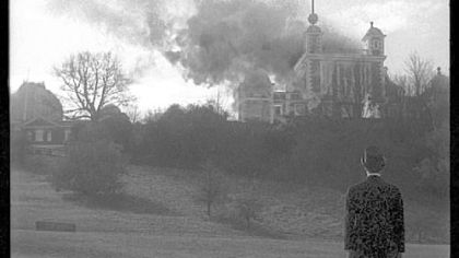 A short film is included in Rod Dickinson and Tom McCarthy's "Greenwich Degree Zero," imagining the destruction of the Greenwich Observatory in 1894.