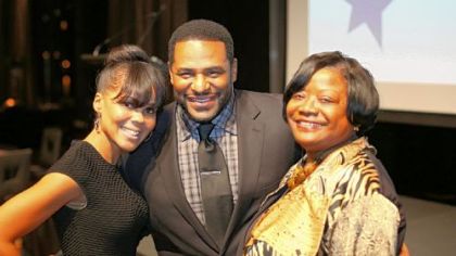 Trameka and Jerome Bettis and Esther Bush.