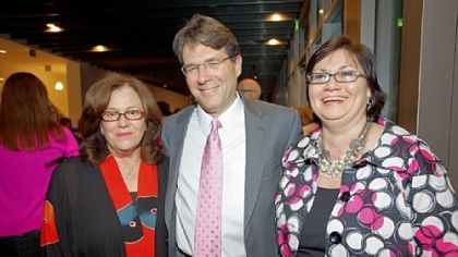 Roberta Brody, Richard Baird Jr. and Linda Mitchell.