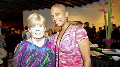 Sharon Watkins and Greer Reed.