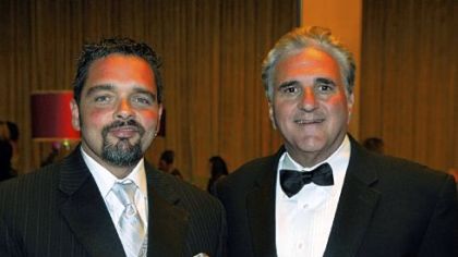 Gary Cuccia and Judge Max Baer.