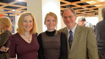 Darlene Berkovitz, Annie Mollova and Jim Cunningham.