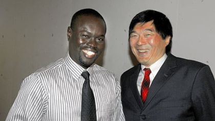 Dr. Enioth Bright and Otto Chu.
