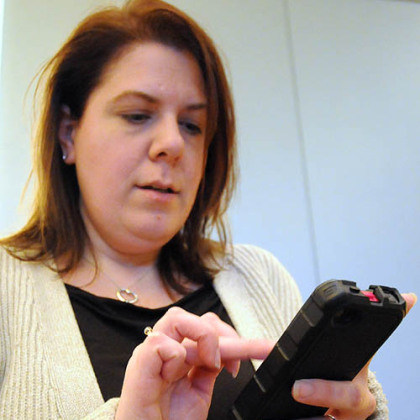 Amie Downs, communications director for Allegheny County Executive Rich Fitzgerald.