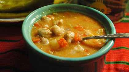 Green Chile Stew (see recipe below).