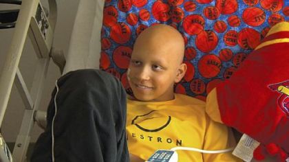 Cancer patient Bryce Carter, 13, recovers at Penn State Hershey Children's Hospital in a scene from "Why We Dance: The Story of THON."