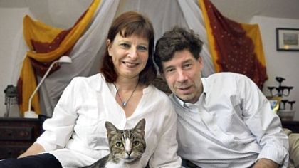 Stefanie Bruninghaus and Vincent Aleven thought they lost Skinny Cat from their Squirrel Hill home three years ago. Recently Skinny Cat was taken to the Western Pennsylvania Humane Society, and the shelter was able to identify her, thanks to a implanted microchip.