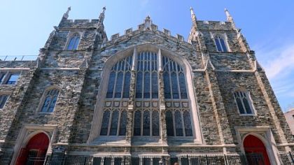 Abyssinian Baptist Church, which bears the ancient name of Ethiopia, is a powerful force in Harlem's renaissance.