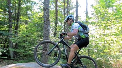 Michael Boyd: music professor -- and mountain biker.