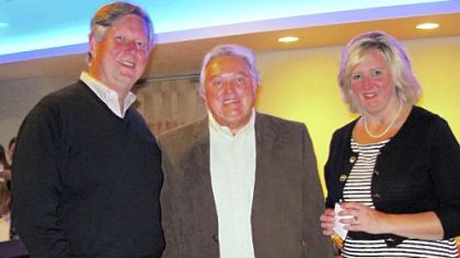 Mike Flinn, Patrick Mangus and Cheryl Tracey.