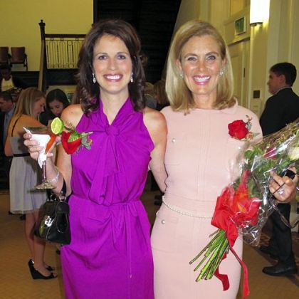 Ryann Cindrich and Lois Wholey.