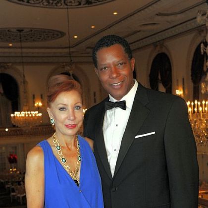 Board chairs Michele Fabrizi and Clyde Jones.