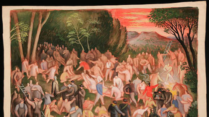 "Invasion Exercise," by Colleen Browning.