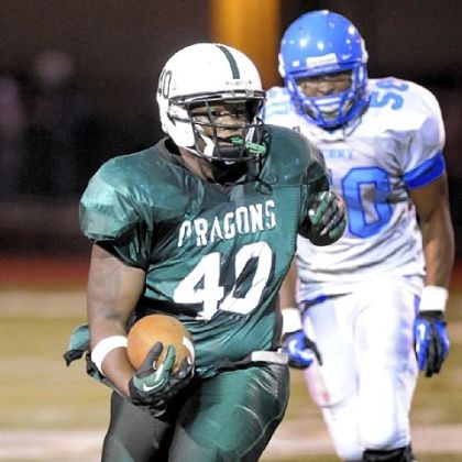 Running back Patrick Ferguson has rushed for 535 yards for Allderdice this season.