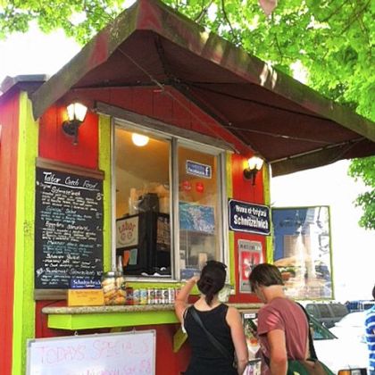 The best ethnic food is found on the streets of Portland.