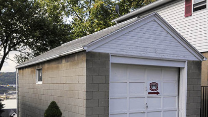 Also included with the house is a two-storey detached garage that is located a few doors away from the house.