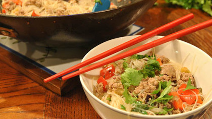 Stir-Fried Coconut Noodles