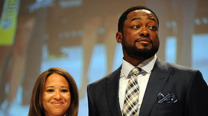 Kiya and Mike Tomlin