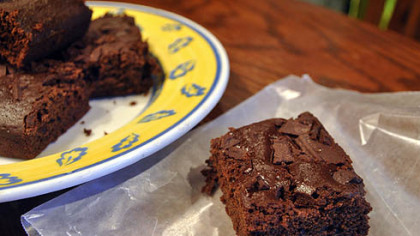 Light Chocolate-Chunk Brownies