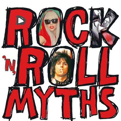Cover of Gary Graff's latest book: "Rock 'n' Roll Myths."