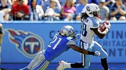 Tennessee Titans running back Chris Johnson.