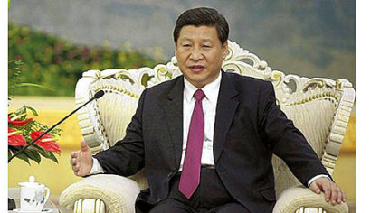 Chinese Vice President Xi Jinping during a meeting Aug. 29.