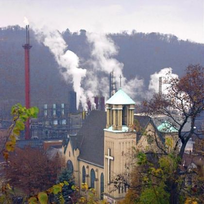 A view of "The Orchard Christian Fellowship" in Monessen, Pa.