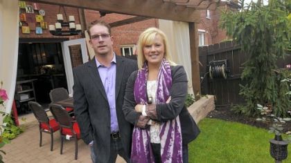 John and Beth Kocur's backyard garden won the 2012 Great Gardens Contest in the Fall/Year-Round Small Garden Category.