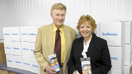 George Carder, COO, and Marilyn Mance, CEO, of MMearTech