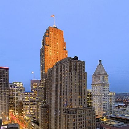 The Hilton Cincinnati: nice digs